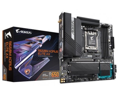 PB AMD SAM5 GIGABYTE B650M AORUS ELITE AX 4DDR5 2PCI4